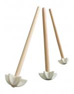Quirl mit Plastikkopf 19-22-26cm 3 Stück 