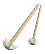 Quirl -Set 19 u. 22cm mit Kunststoffkopf 