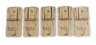 Helo 5 Stück Mausefallen  5x10cm 