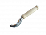 Kartoffelschäler Sichelfform rostfrei 