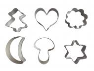 Ausstechformenset  6-tlg mini 3,5cm 