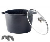 Gemüsetopf 24cm Aluguss  extra hoch 