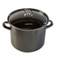 Schwerter Email Gemüsetopf 22cm grün 