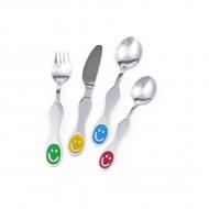 Kinderbesteck 4-teilig SMILE 