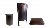 Ofenschirm+ Eimer25l+ Ofenblech 60x80cm 