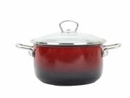 Kochtopf 18cm Ombre Red Kochtopf 18cm