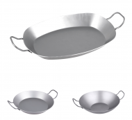 Eisenpfannen 20, 24, 28, 30, 32, 37cm wählen Sie bitte