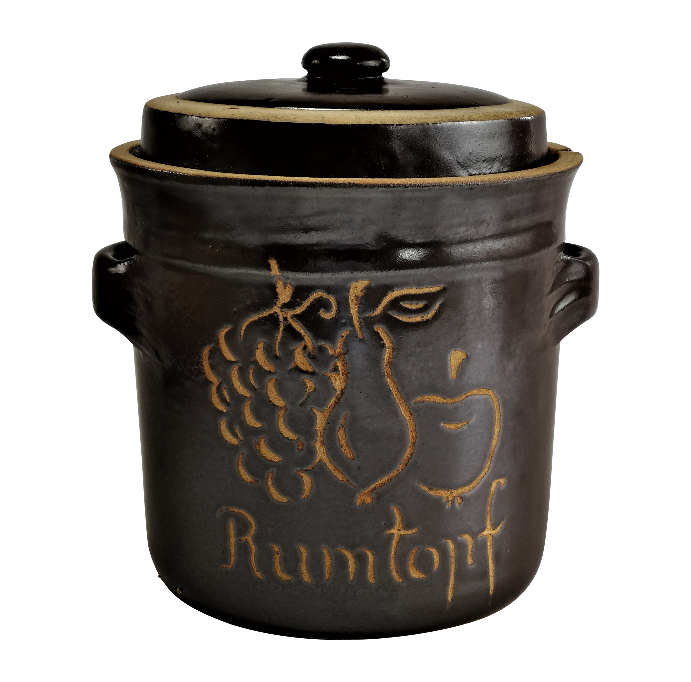 Rumtopf Steinzeugtopf 4l mit Deckel online kaufen